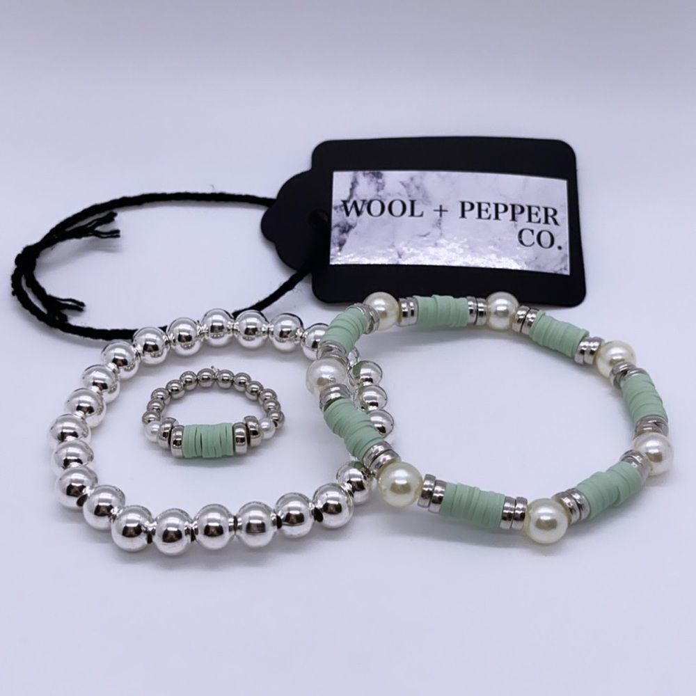 NWT Wool + Pepper Co. Matching Jewelry Set